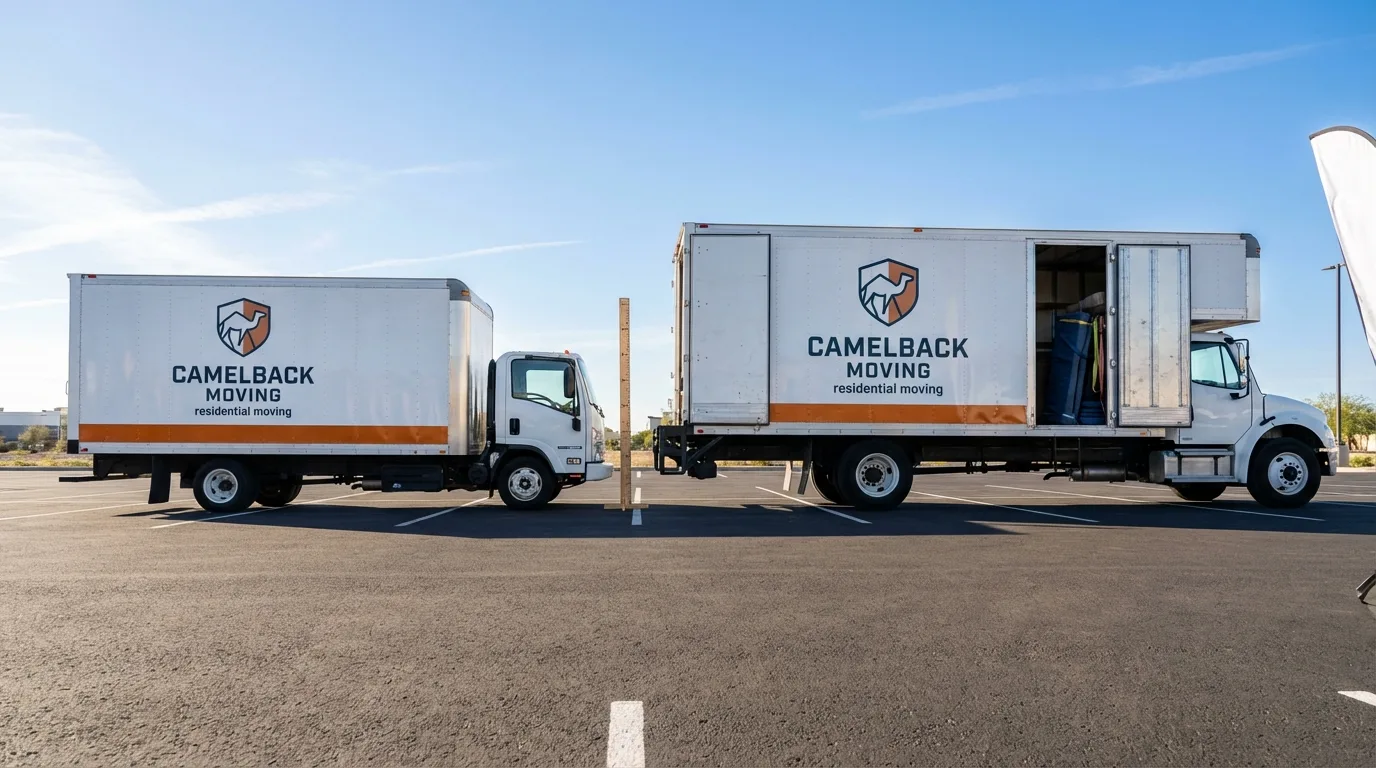 Moving truck size capacity guide in Meyersdale